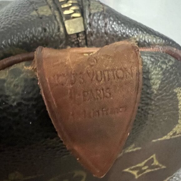 Louis Vuitton Speedy30 Mono with COA - Picture 8 of 16